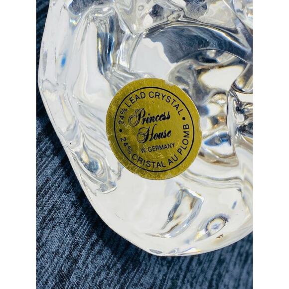 Vintage west Germany Princess house 24% lead teddy bear figurine paper weight - Picture 5 of 12